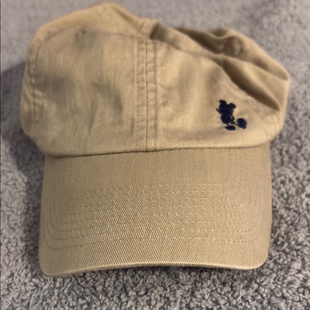 Disneyland tan baseball cap